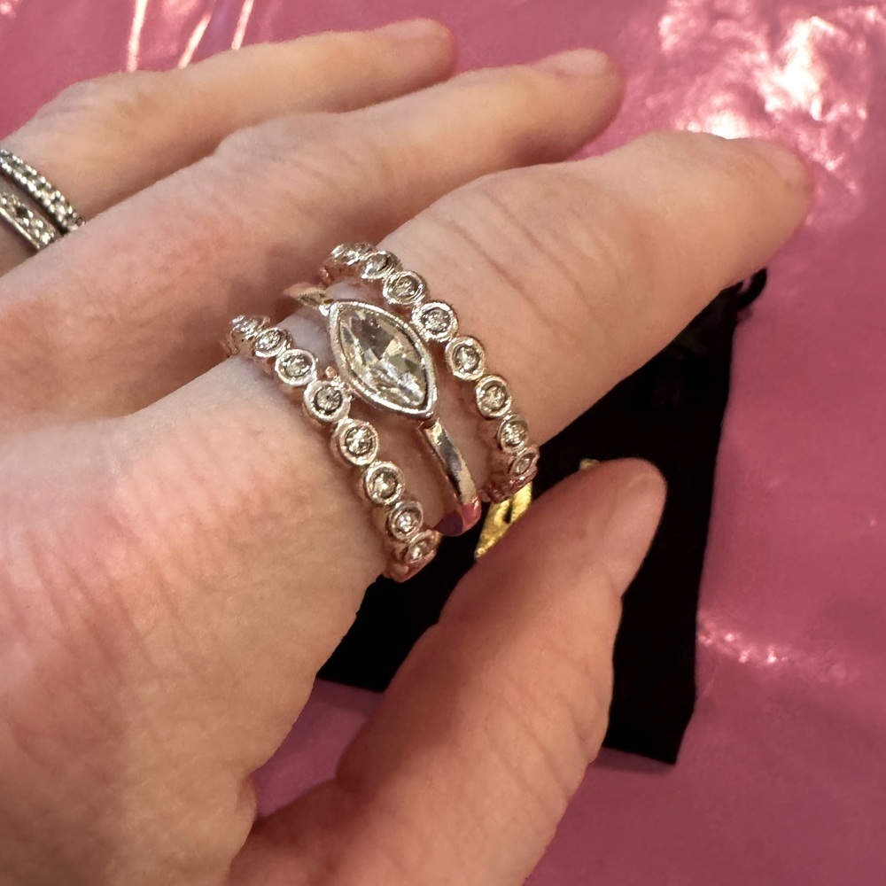 Rose gold LUV AJ ring 8.5